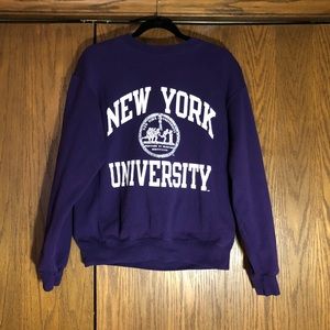 nyu crewneck